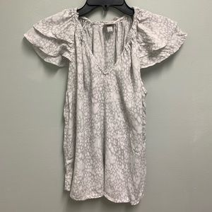 a new day ruffle sleeve top